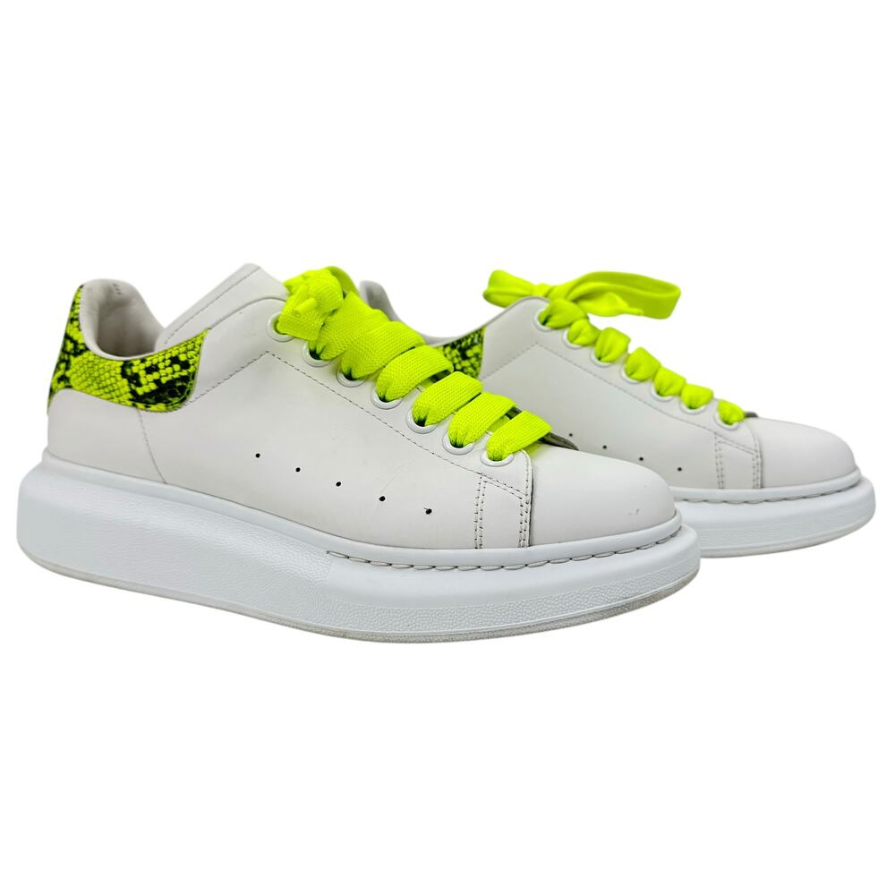 ALexander Mcqueen Oversized Python Print Sneakers… - image 2